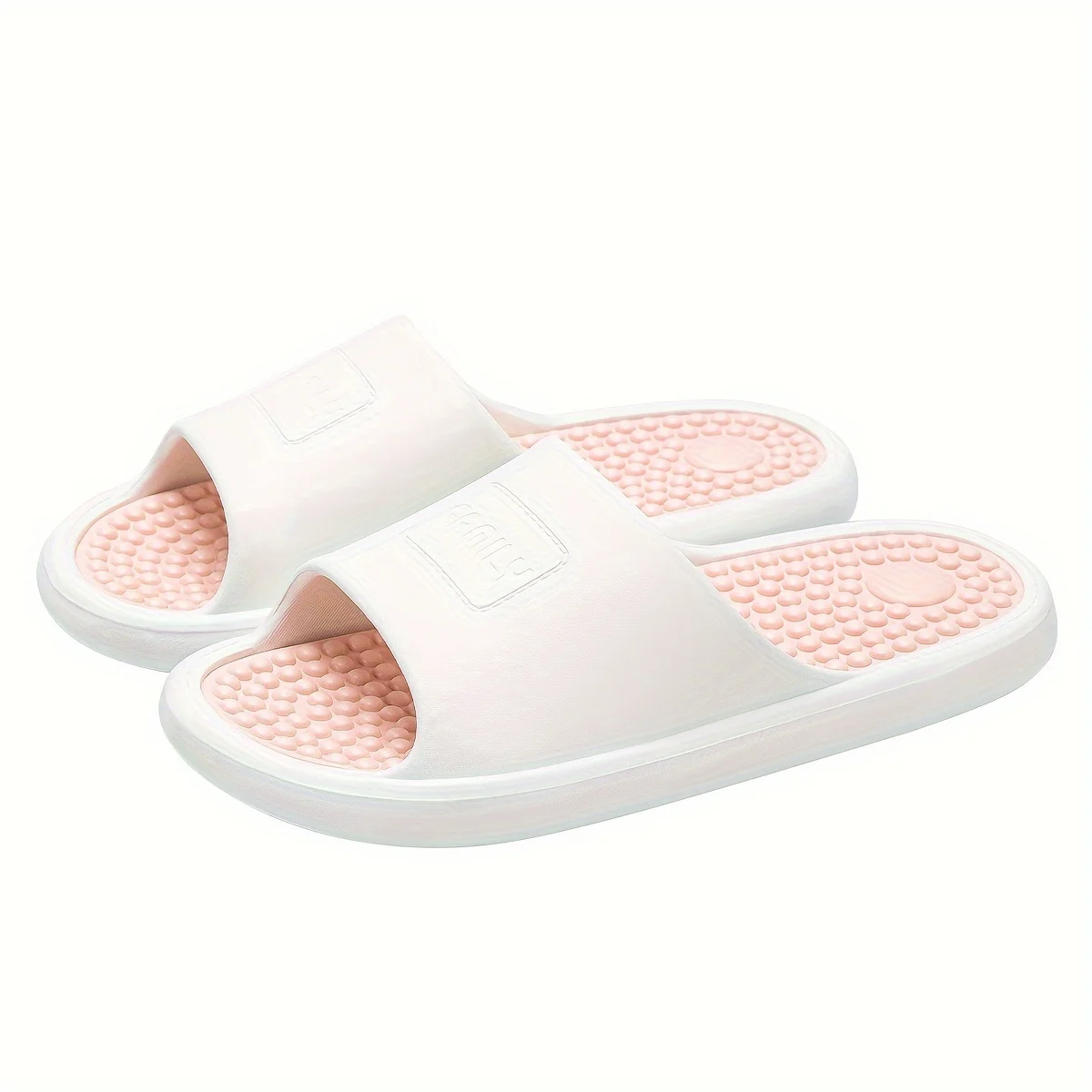 Pantoufle De Massage À Domicile Avec Motif Alphabet «FAMILLE» – Image 3