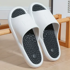 Pantoufle De Massage Solides Antidérapantes À Bout Ouvert À Séchage Rapide