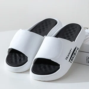 Pantoufle De Plage Design Alphabétique Antidérapants À Bout Ouvert