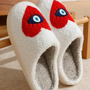Pantoufles d’hiver housses chaudes
