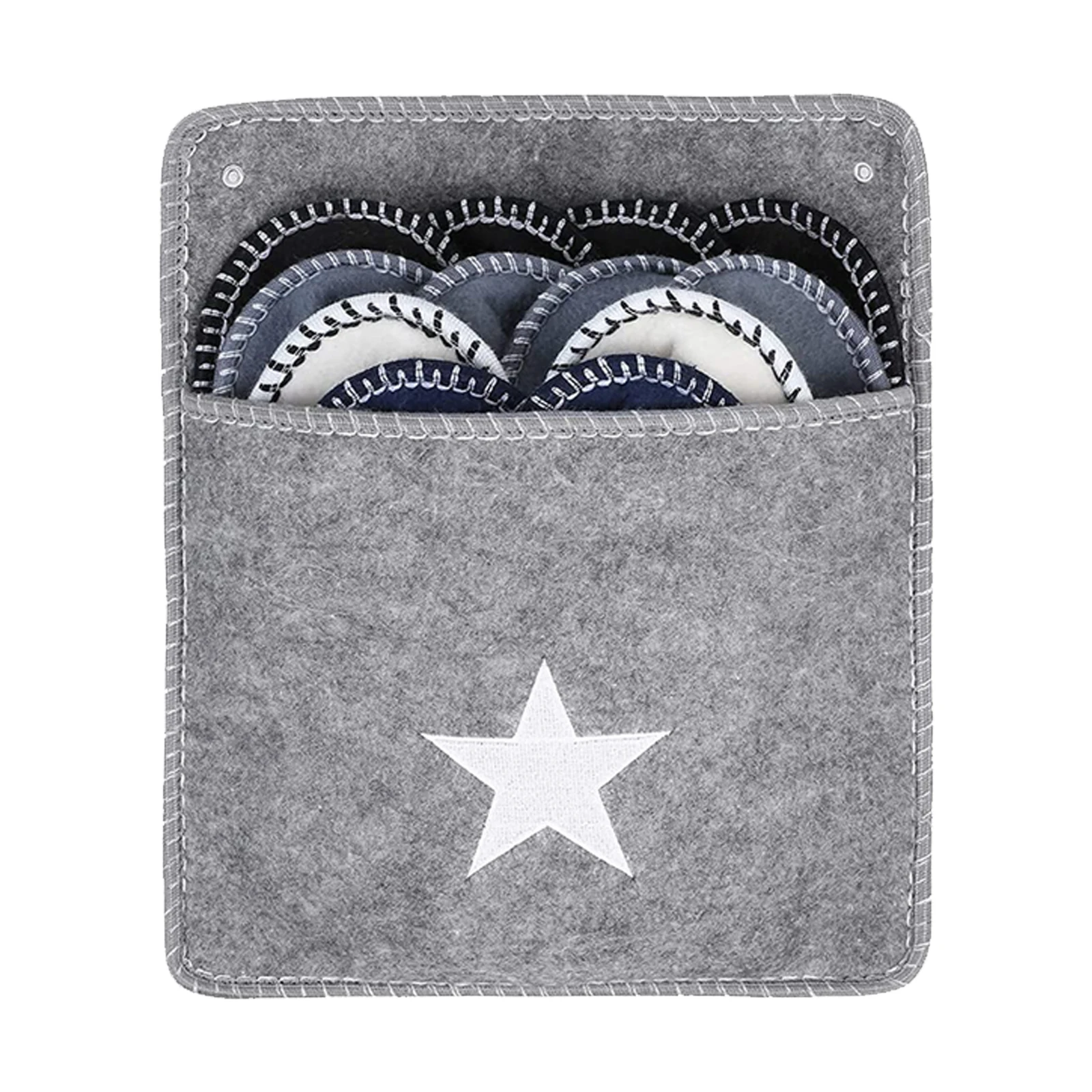 Pantoufles d’invité de maison familiale avec semelle coordonnante lot de 6 paires – Image 2