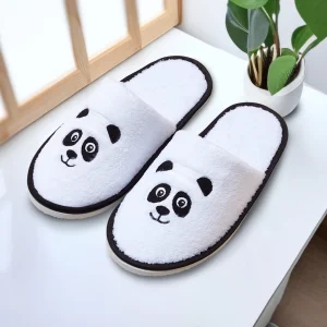 Pantoufles Smile pour voyage unisexes