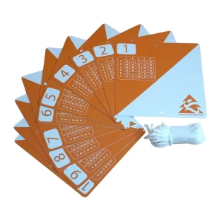 Lot de 10 balises à codes 1-10