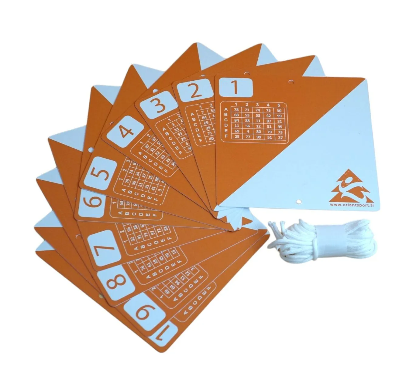 Lot de 10 balises à codes 1-10 – Image 2