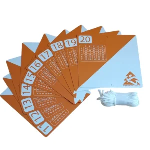 Lot de 10 balises à codes 11-20