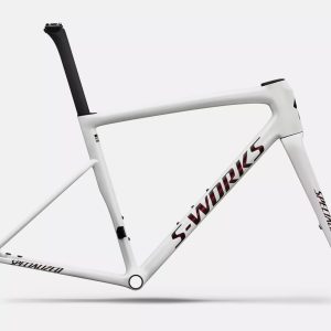 Kit cadre Specialized S-Works Tarmac SL8 Gloss Metallic White Silver / Pearl / Black 2026