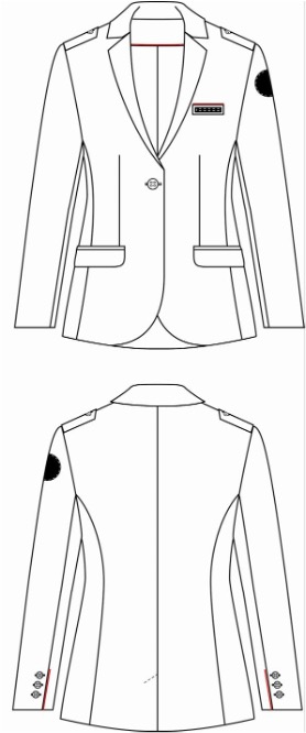 Veste femme agent de sûreté aéroportuaire – Image 6